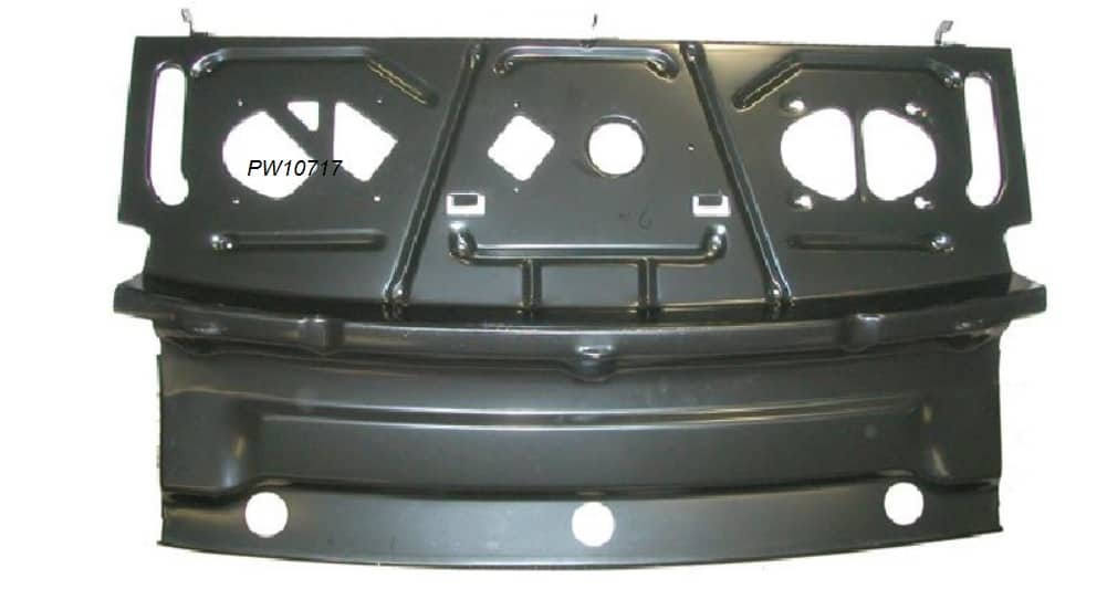Rear Deck Panel: 67-9 F Coupe